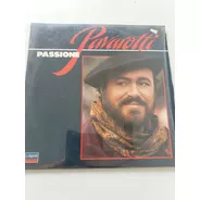 Lp Pavarotti Passione Importado Com Encarte - Impecável