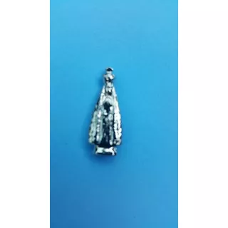100 Mini Imagens De Nossa Senhora Aparecida Em Metal - 2,2cm