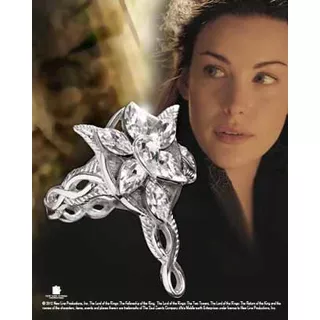El Hobbit Anillo Arwen Amor Eterno   Compromiso  Diamante