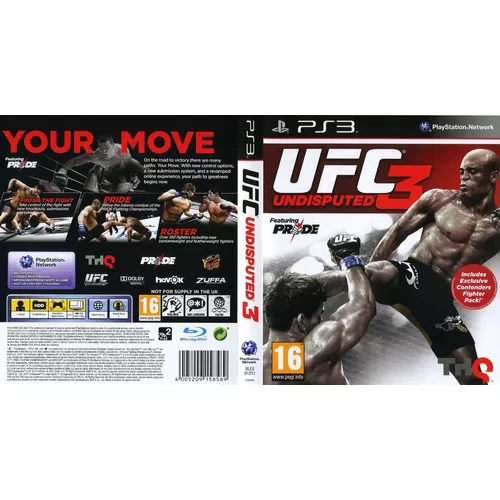 Jogo UFC Undisputed 3 - PS3 - MeuGameUsado