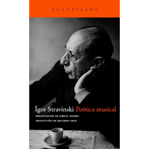 Poética Musical, Stravinski, Ed. Acantilado