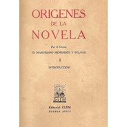 Origenes De La Novela - 5 Tomos