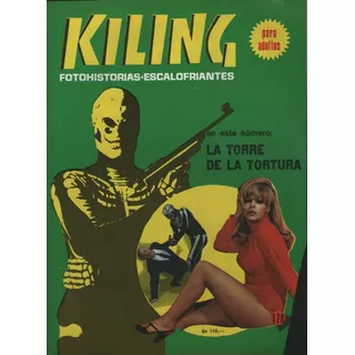 Revista Kiling 128 Fotonovela De Terror Ed Record 1984