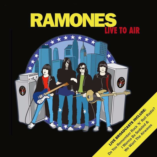 Ramones Live To Air Cd Nuevo