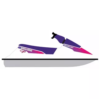 Adesivo Jet Ski Sea-doo Sp 580 1992