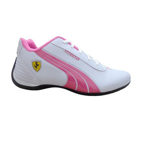 tenis puma masculino branco com vermelho