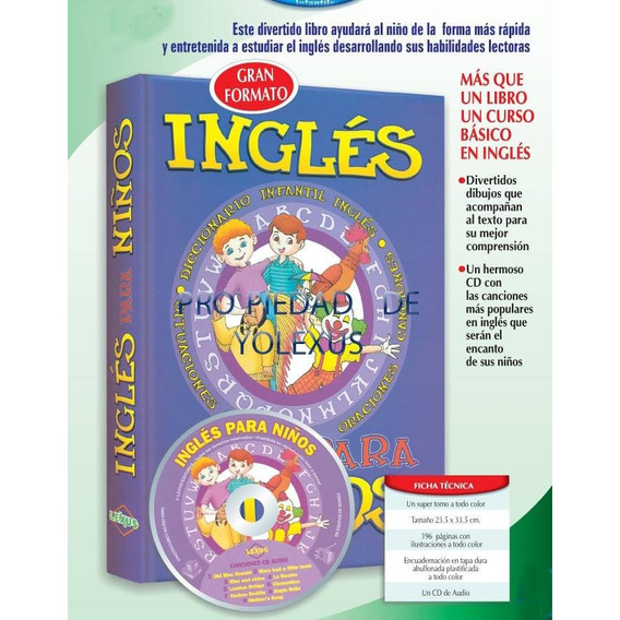 Ingles Para Niños  Canciones E Imagenes Original