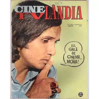 Revista Cine Tvlândia Nº 326 Capa Roberto Carlos