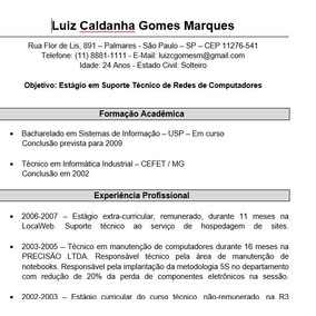 modelo curriculo outros no mercado livre brasil modelos curriculum vitae
