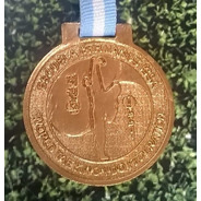 54 Medalla  + Matriz Metal Karate Taekwondo Yudo Box  50 Mm
