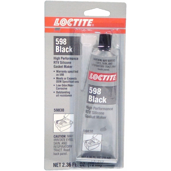 Formador De Juntas De Silicona Loctite 598 Ultra Black 70 Ml