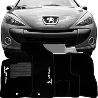 Tapete Carpete Confort Bordado Peugeot 207 Escapade 2009 /..