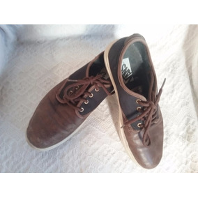 vans cuero marron vans cuero marron