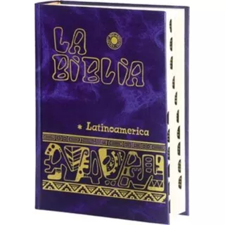 Biblia Latinoamérica Bolsillo Con Uñero