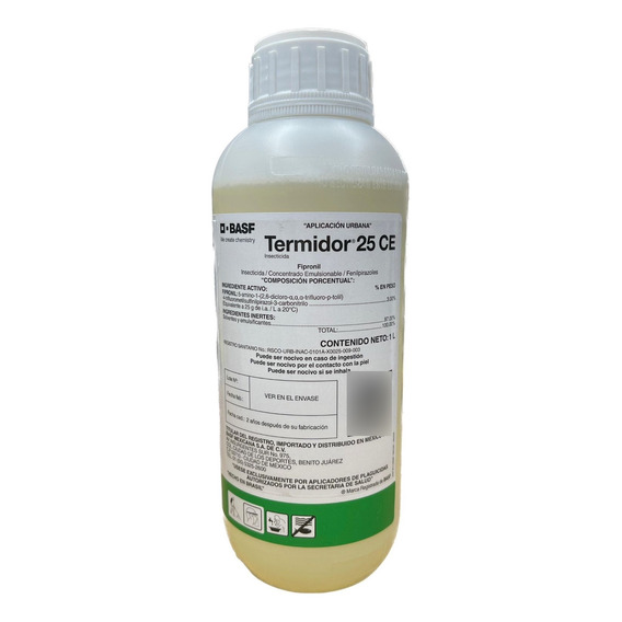 Termidor 25 Ce 1 Lt Insecticida Termitas Fipronil Basf