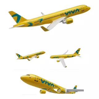 Avión Viva Air A320 Neo, Escala 1/400, Aircraf Model, 15cms 