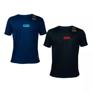 Camisetas Deportivas Gym Hombre Originales Oppen Pack X2