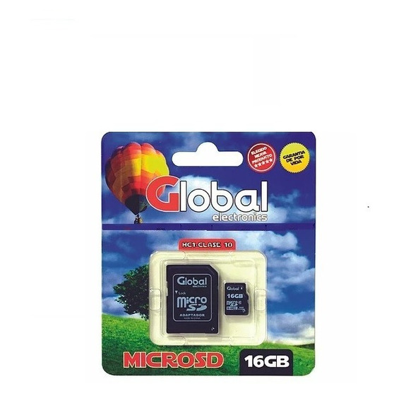 Microsd 16 Gb Con Adaptador Sd Clase 10 Hfc1