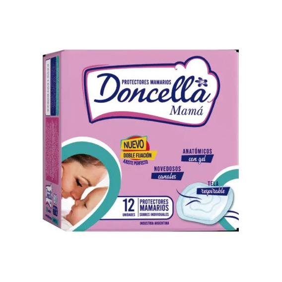 Protectores Mamarios De Lactancia Con Gel Doncella X12