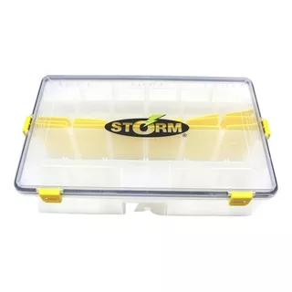 Caja Storm Sellada Contra Agua Clips Amarillos 16storgl Color Amarillo