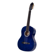 Guitarra Criolla Niño Parquer Azul Principiante Con Funda