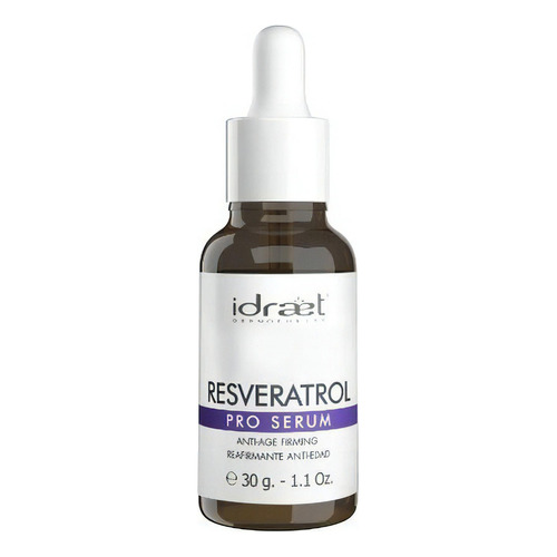Resveratrol Serum Reafirmante Antiedad 30gr Idraet
