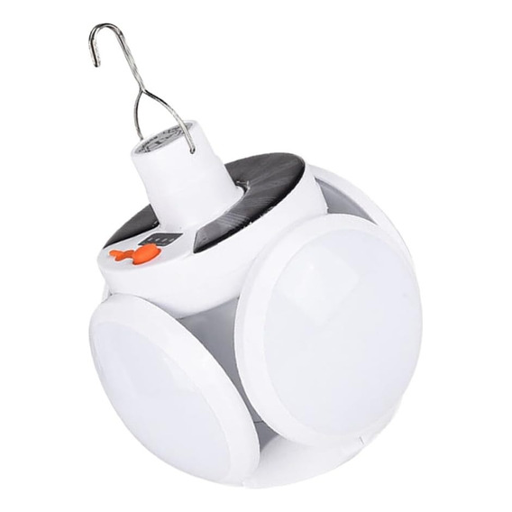 Bombilla Luz Led Solar Expandible  Recargable De Emergencia 