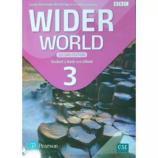 Wider World 3 (2nd.ed.) - Student's Book + Ebook With App, De Barraclough, Carolyn. Editorial Pearson, Tapa Blanda En Inglés Internacional, 2022