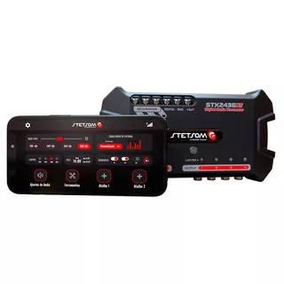 Processador Stx2436bt Stetsom Crossover Automotivo Bluetooth 12v