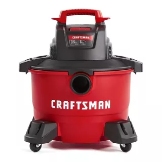 Aspiradora De Tacho Craftsman Cmxevbe17584 22.5l  Roja Y Negra 120v 60hz