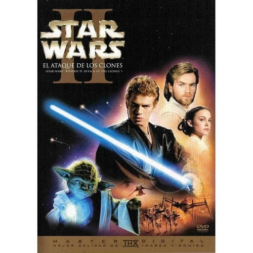 Star Wars Episodio Ii: El Ataque De Los Clones Dvd Película