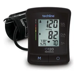 Monitor De Pressão Arterial De Braço Bp-1209 - Techline no Mercado Livre com oferta e cupom de desconto