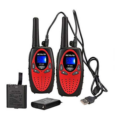 Retevis Rt628 Walkie Talkies Para Niños Recargables De 22