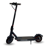 Scooter Electrico Patín Plegable 250w Freno App Bluetooth Color Negro