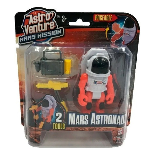 Astro Venture Mision A Marte Astronauta + Herramientas 63150