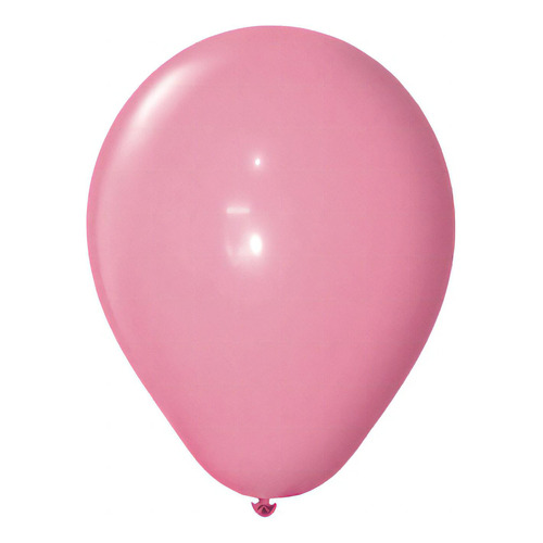 Globos látex Globox perlado redondo rosa 12"