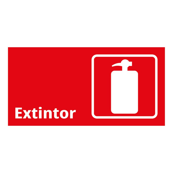 Señaletica Autoadhesiva - Extintor