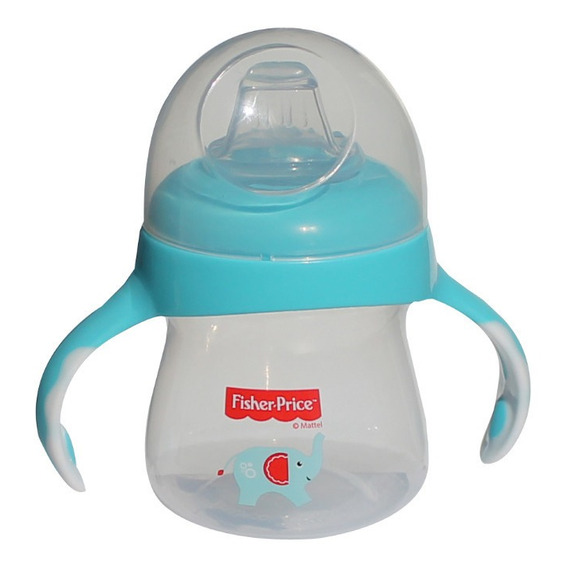 Taza Entrenadora Con Pipeta Suave Azul Fisher Price