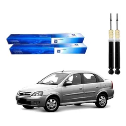  Par Amortecedor Traseiro Corsa Novo Sedan 1.0 2003 A 2012