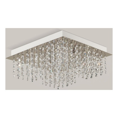 Plafon Lluvia De Cairel 1 Luz Tina Con Led Incluido Rd