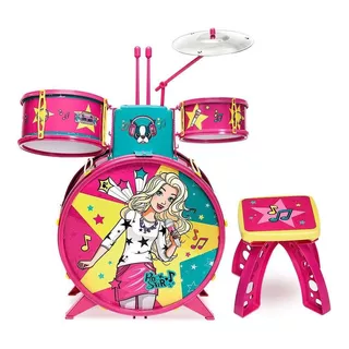 Barbie Bateria Infantil Fabulosa - Fun Divirta-se