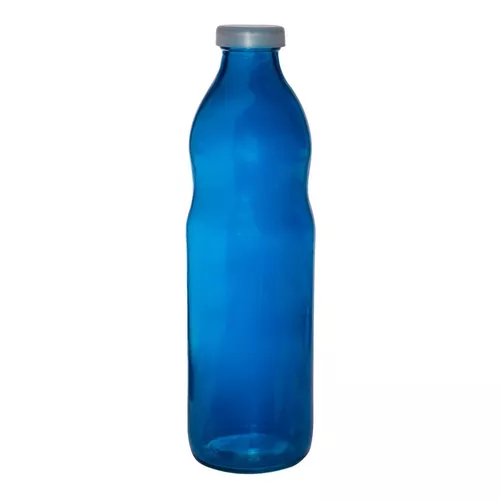 Botella De Vidrio Agua 1 Litro X3 Unidades Silmar