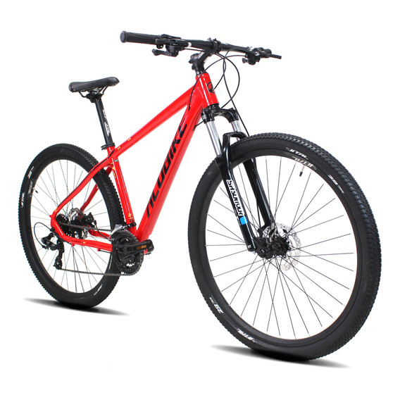 Bicicleta Alubike De Montaña Sierra Rodada 29,2024 Rojo Fire Tamaño Del Cuadro 29
