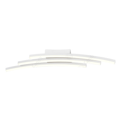 Plafon Led Moe Blanco 80cm Deco Moderno 36w Deco Moderno  Blanco Interior