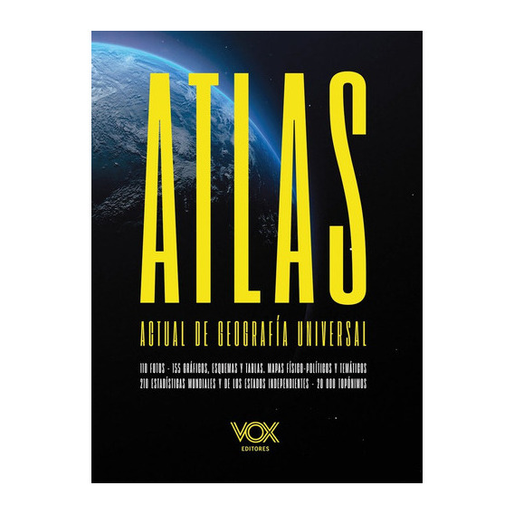 Atlas Actual De Geografía Universal Vox, De Aa. Vv.. Editorial Vox, Tapa Dura En Español