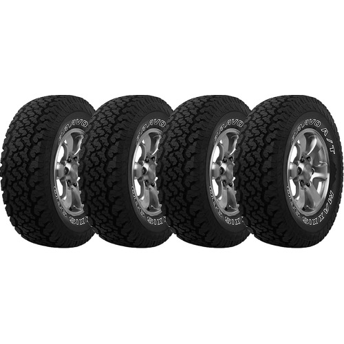 Kit de 4 llantas Maxxis Bravo AT980 LT LT265/75R16 123 Q