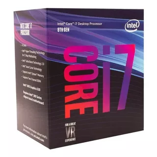 Procesador Gamer Intel Core I7-8700 Bx80684i78700  De 6 Núcleos Y  4.6ghz De Frecuencia Con Gráfica Integrada
