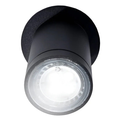 Spot Farol Exterior Deco D550 Aluminio Techo Apto Led Del Negro