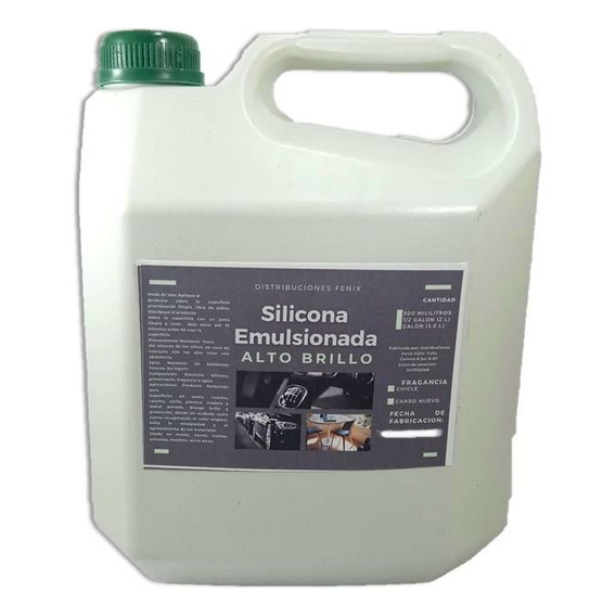 Silicona Alto Brillo Para Autos Galón- 3.8l Alto Rendimiento