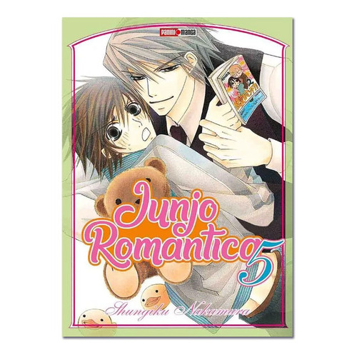 Panini Manga Junjo Romantica N.5: Junjo Romantica, De Shungiku Nakamura. Serie Junjo Romantica, Vol. 5. Editorial Panini, Tapa Blanda En Español, 2019